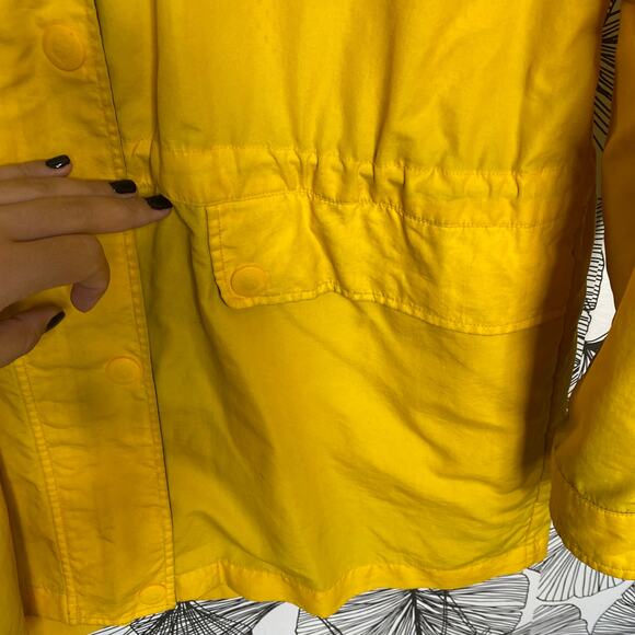 Tommy Hilfiger Snap Button Front Jacket Yellow Men's Size Medium - Picture 4 of 12